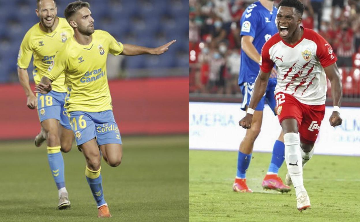 Pejiñ (izquierda) y Sadiq suman 11 goles entre los dos en lo que va de curso. 