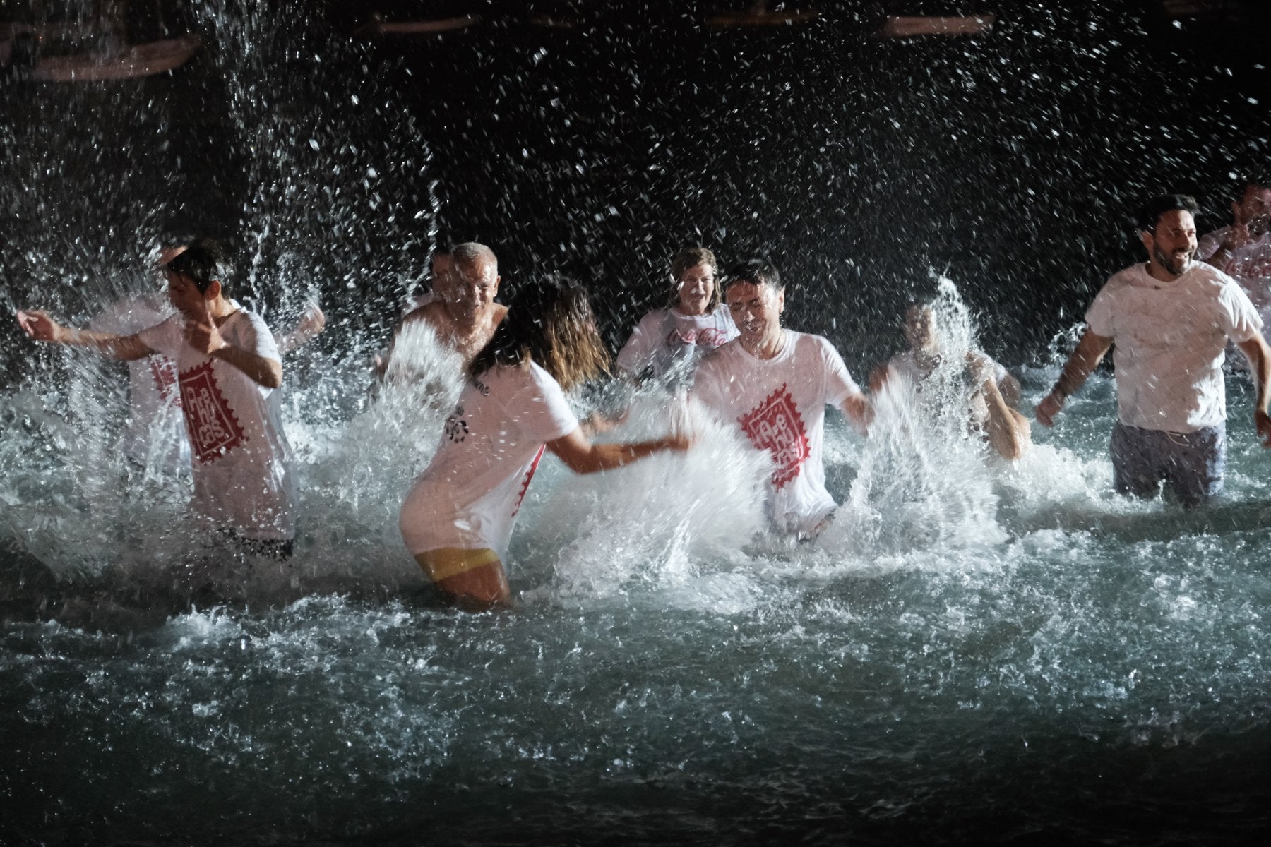 Chapuzón de La Naval en 2019. 