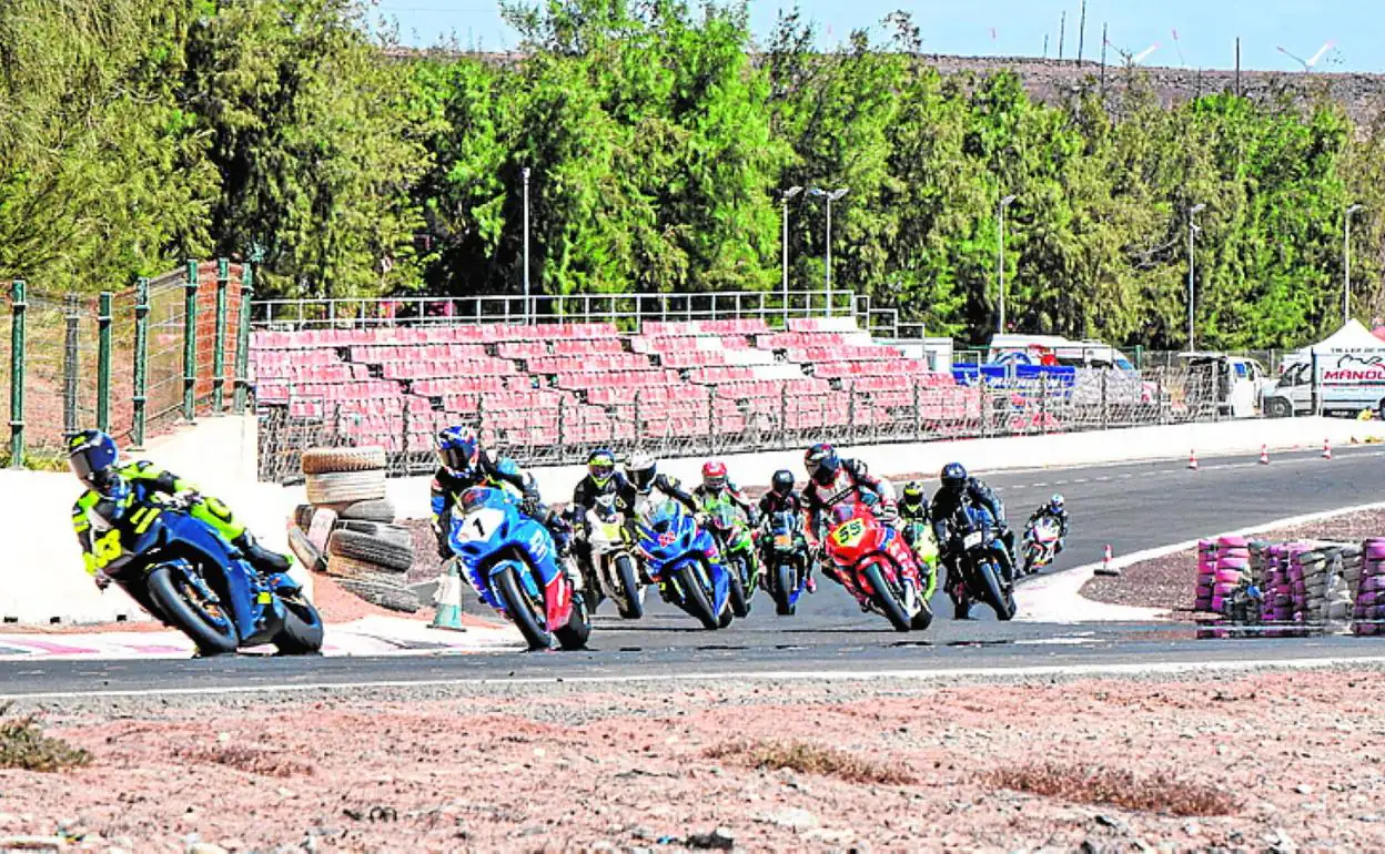 Maspalomas acogerá este domingo la penúltima ronda de velocidad. 