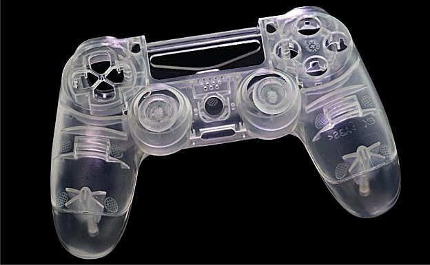 Recambio de carcasa para mando de videoconsola.