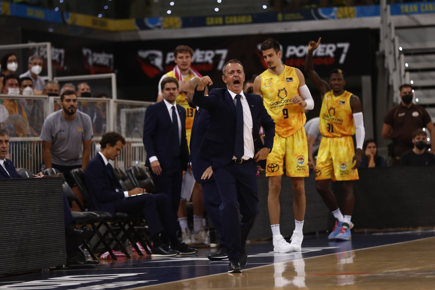 Fisac no paró de exigir a los suyos incluso con una renta muy a favor. 