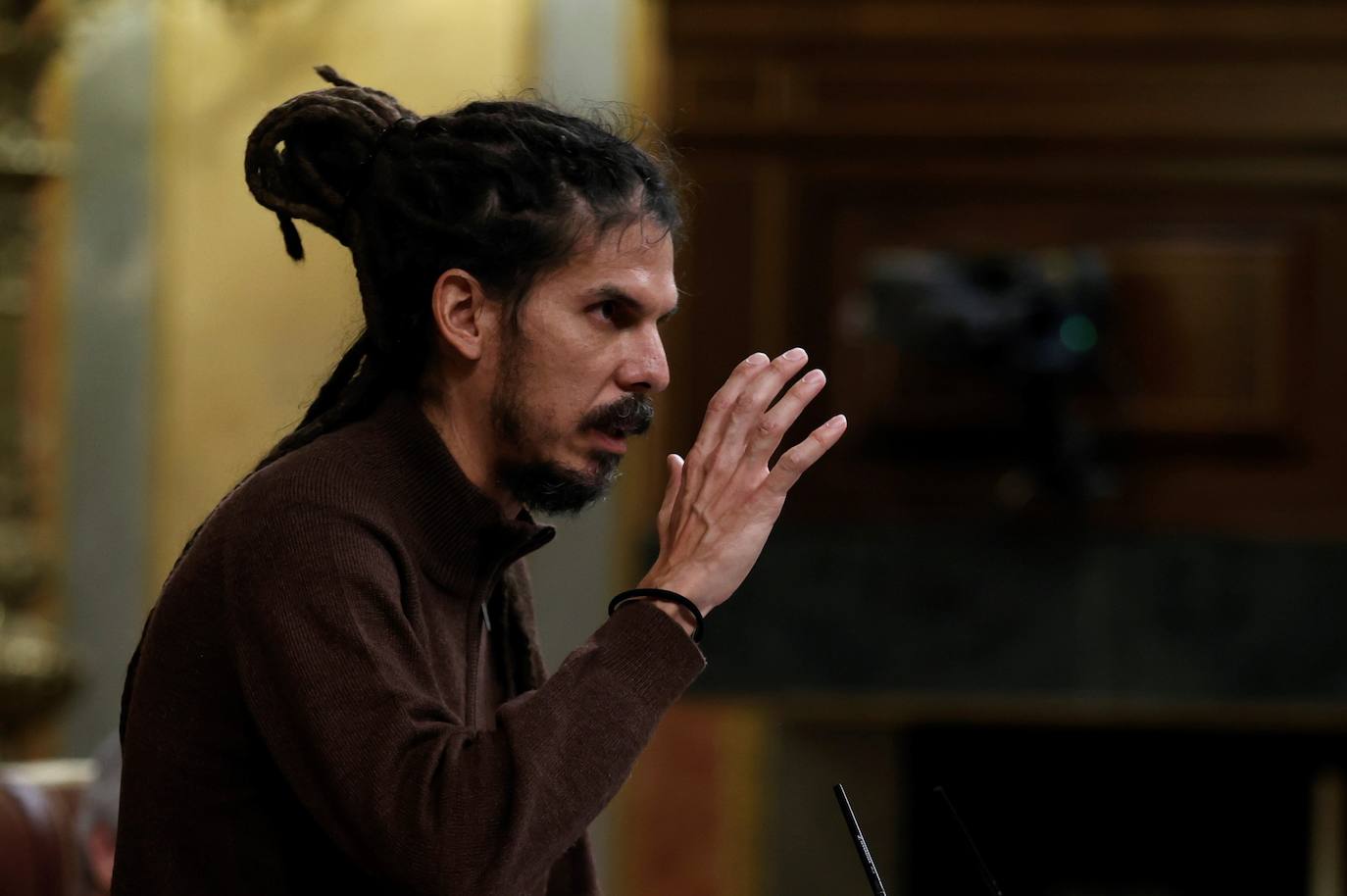 El exdiputado de Podemos Alberto Rodríguez. 