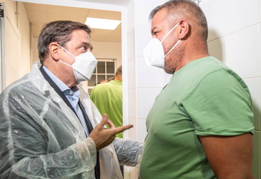 Fotos: Visita del ministro de Agricultura, Luis Planas, a la isla de La Palma