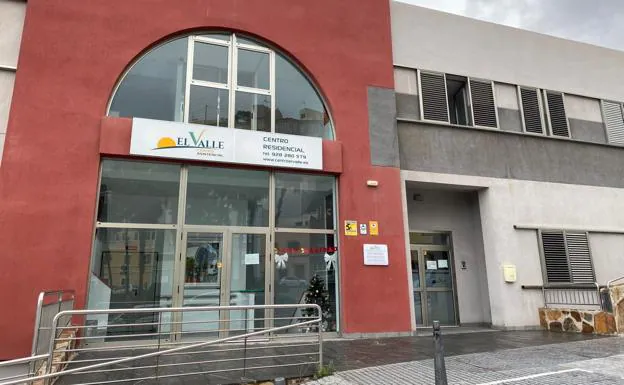 Imagen de la fachada del Centro Residencial El Valle, situado en el Barranquillo Don Zoilo. 