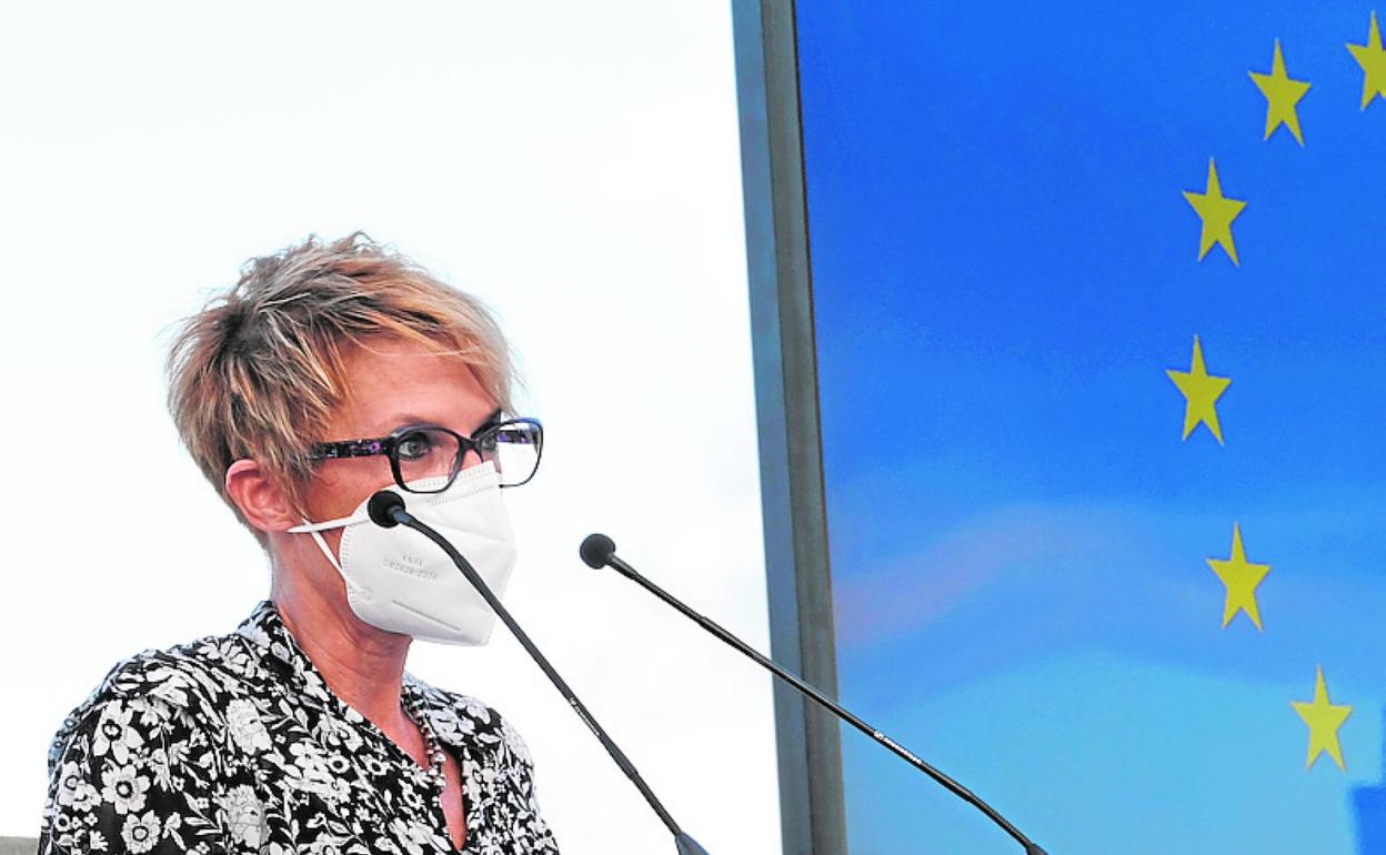 Elena Máñez, consejera de Economía, Conocimiento y Empleo. 