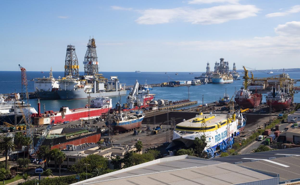 Instalaciones de Astican en la capital grancanaria. 