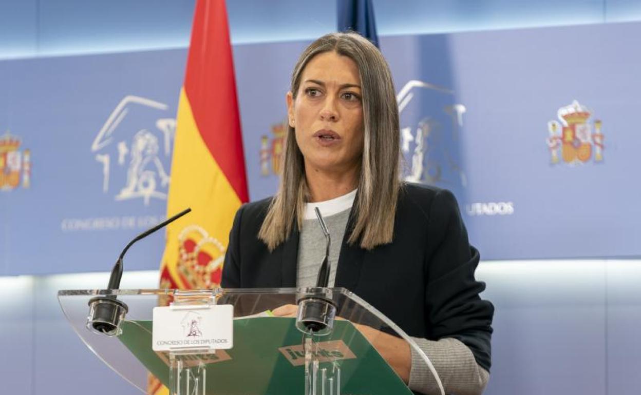 Miriam Nogueras, portavoz de Junts en el Congreso. 