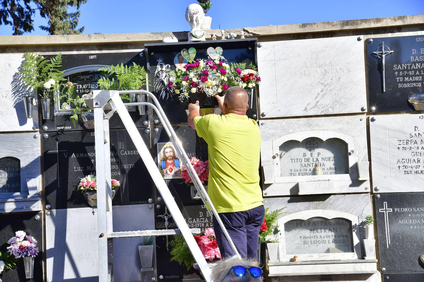 Se cuidaba con esmero cada nicho.