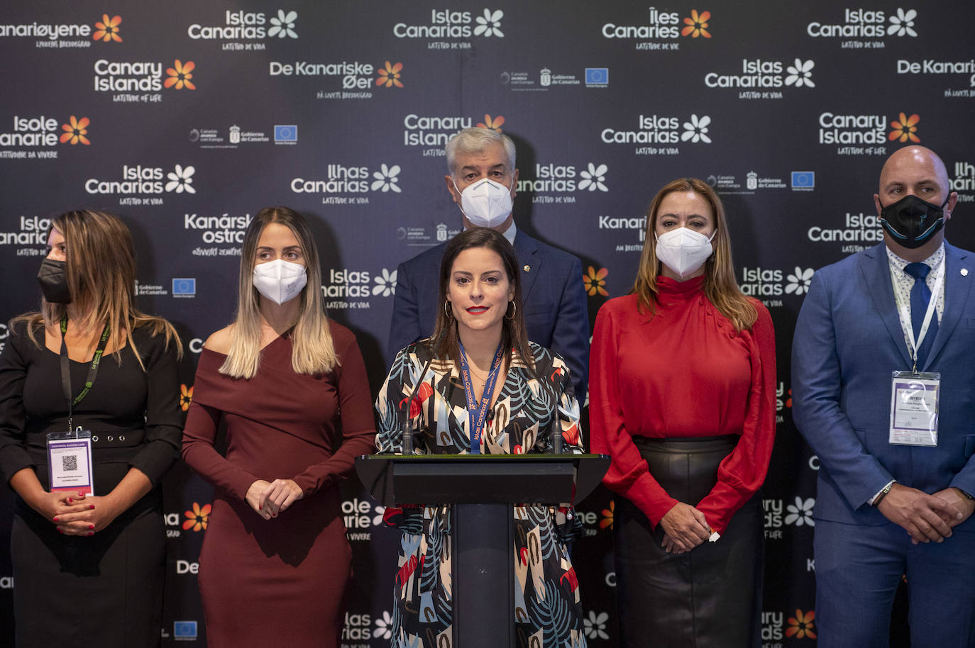 Fotos: Inauguración Canarias en World Trave Market 2021