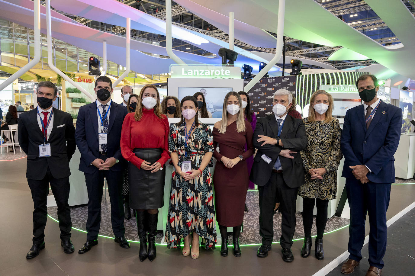 Fotos: Inauguración Canarias en World Trave Market 2021