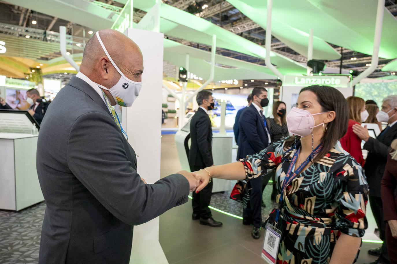 Fotos: Inauguración Canarias en World Trave Market 2021