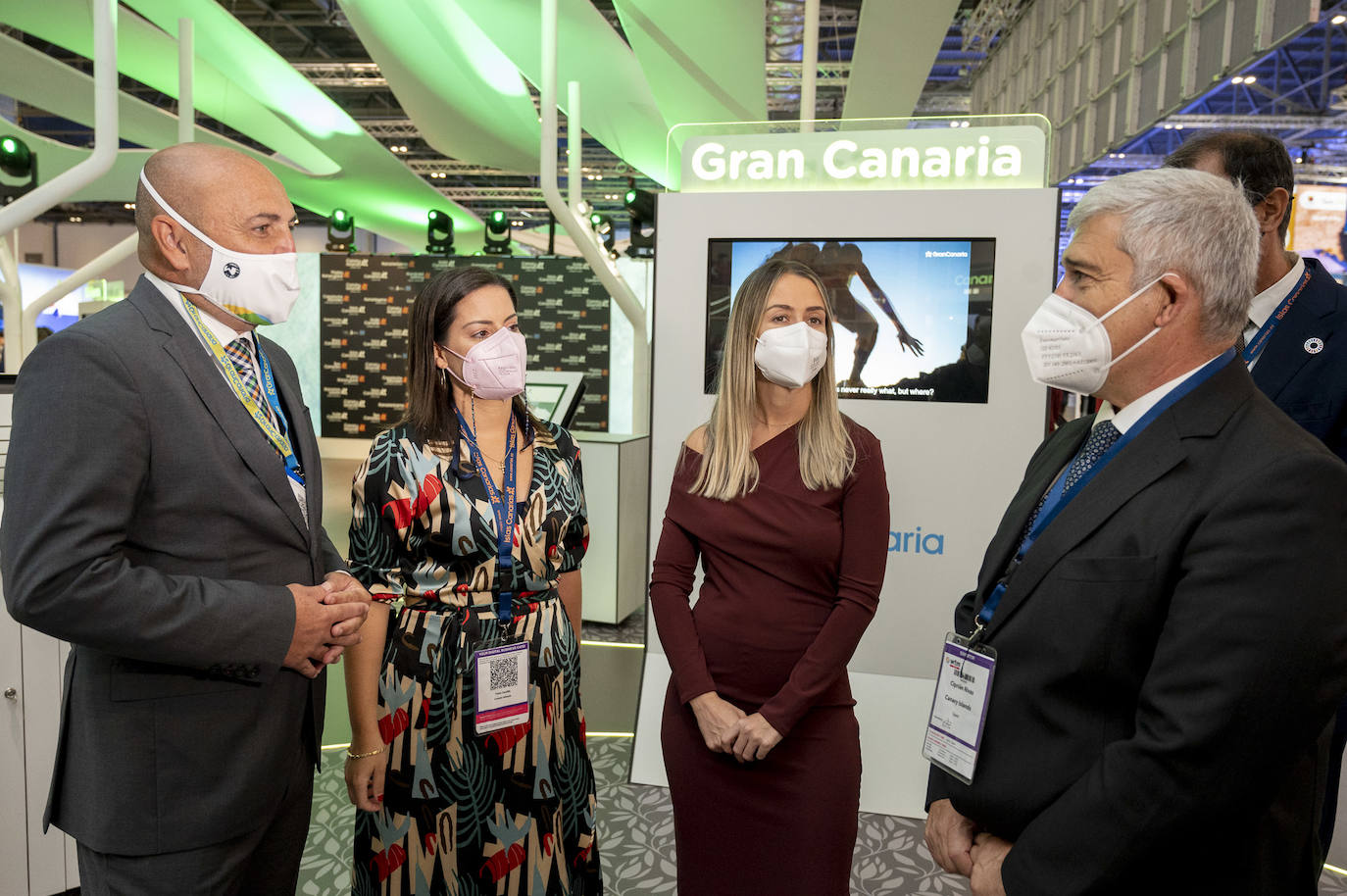 Fotos: Inauguración Canarias en World Trave Market 2021