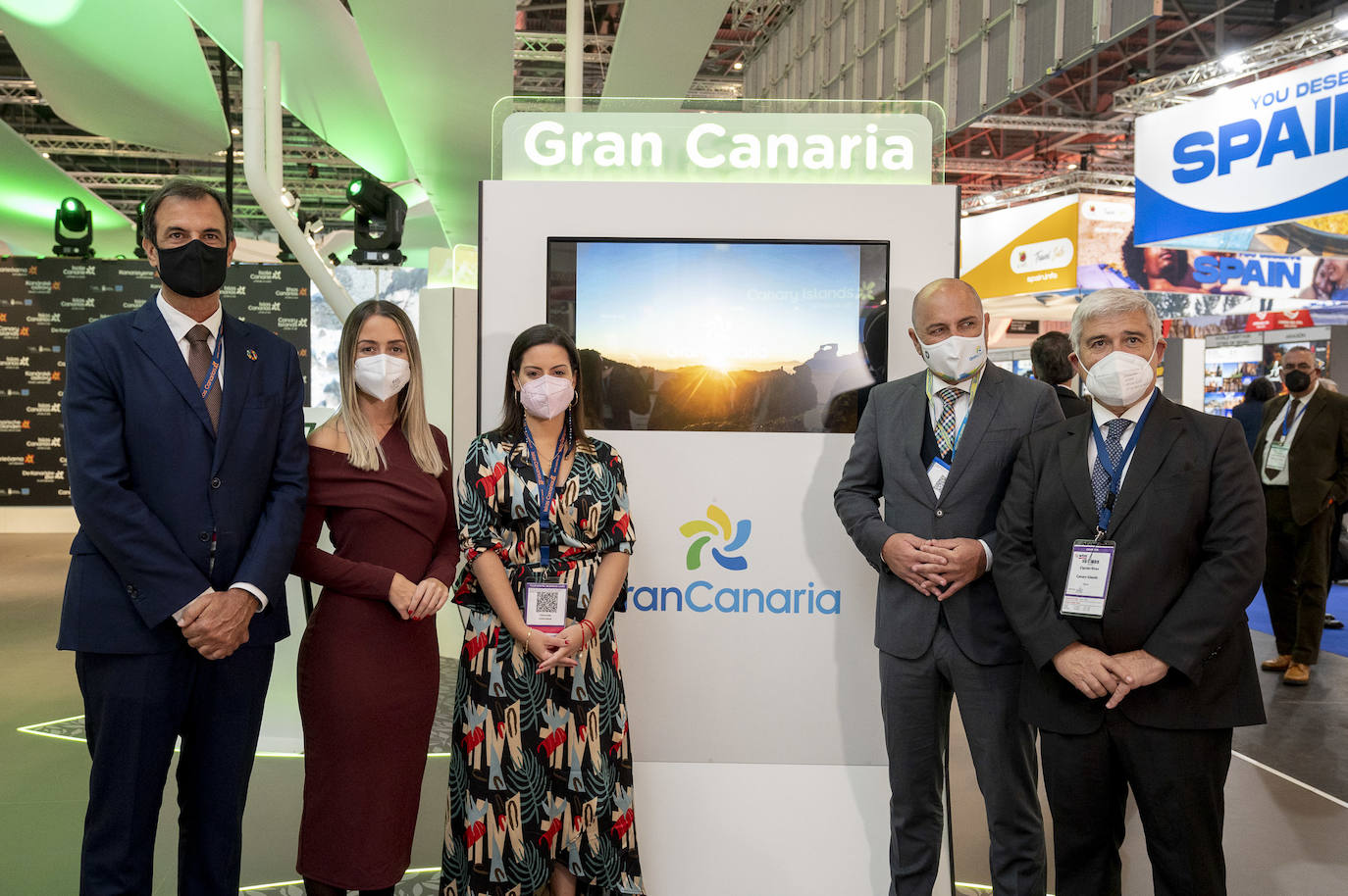 Fotos: Inauguración Canarias en World Trave Market 2021