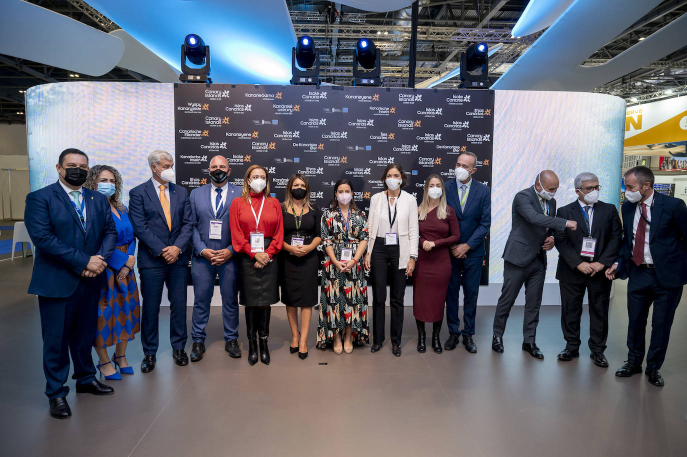 Fotos: Inauguración Canarias en World Trave Market 2021