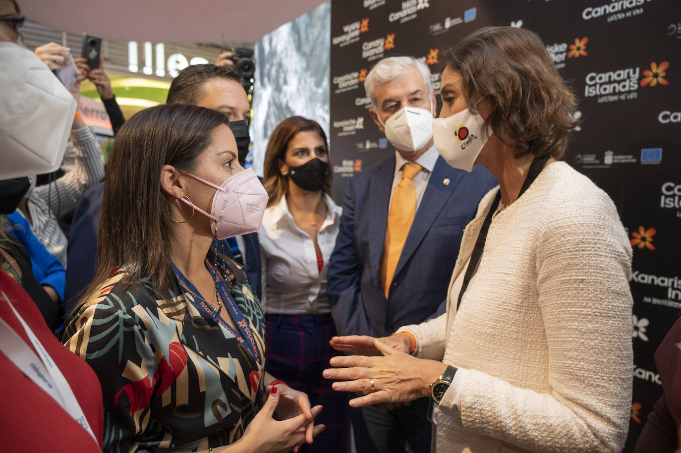 Fotos: Inauguración Canarias en World Trave Market 2021