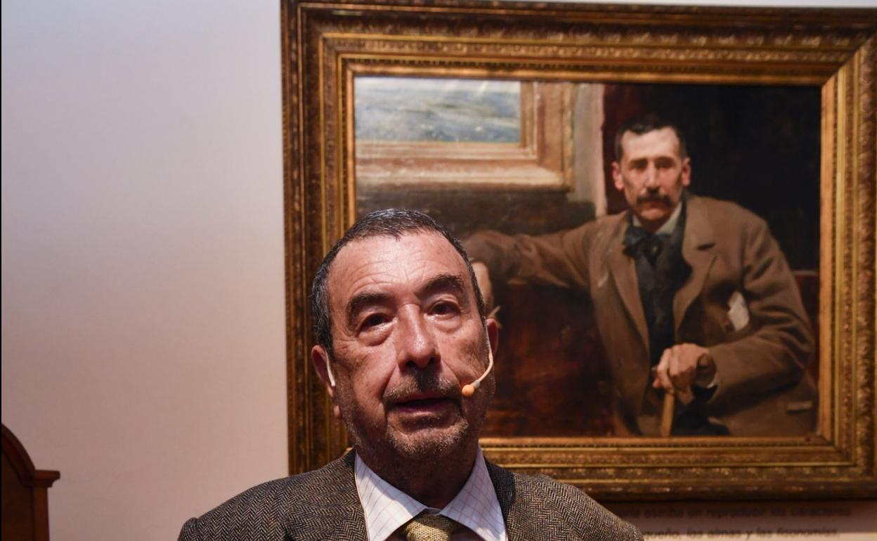 José Luis Garci, este jueves, en la capital grancanaria. 