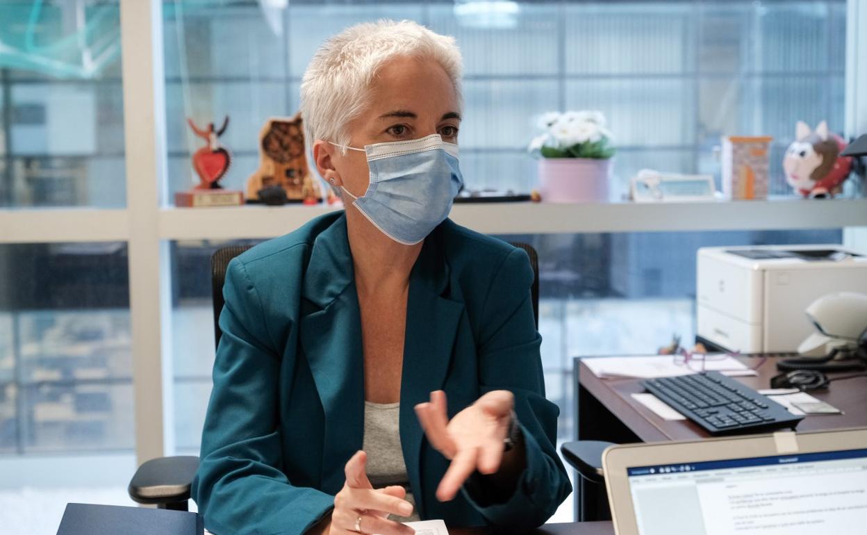 La Fiscal Delegada en materia de protección de personas mayores y discapacidad, Rosa Rubio. 