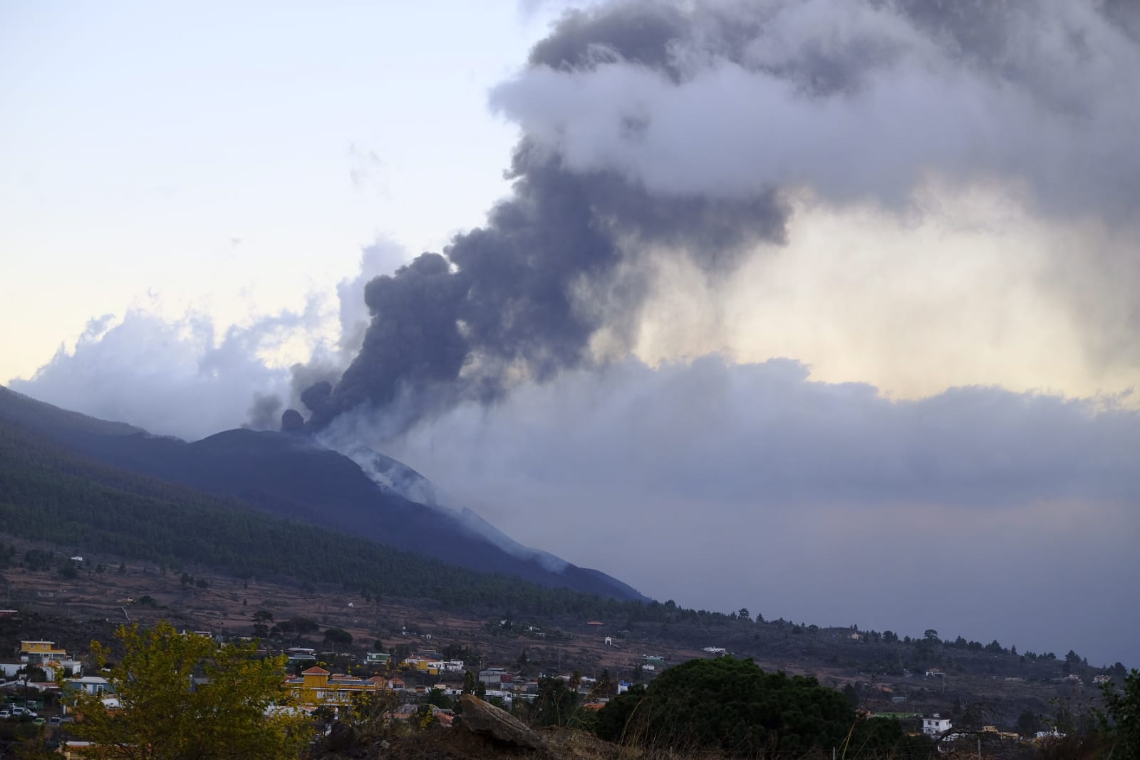 Imagen del volcán de La Palma 