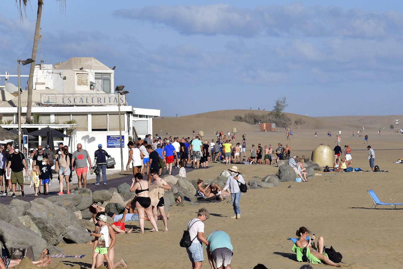 Fotos: Los turistas disfrutan del sur de Gran Canaria