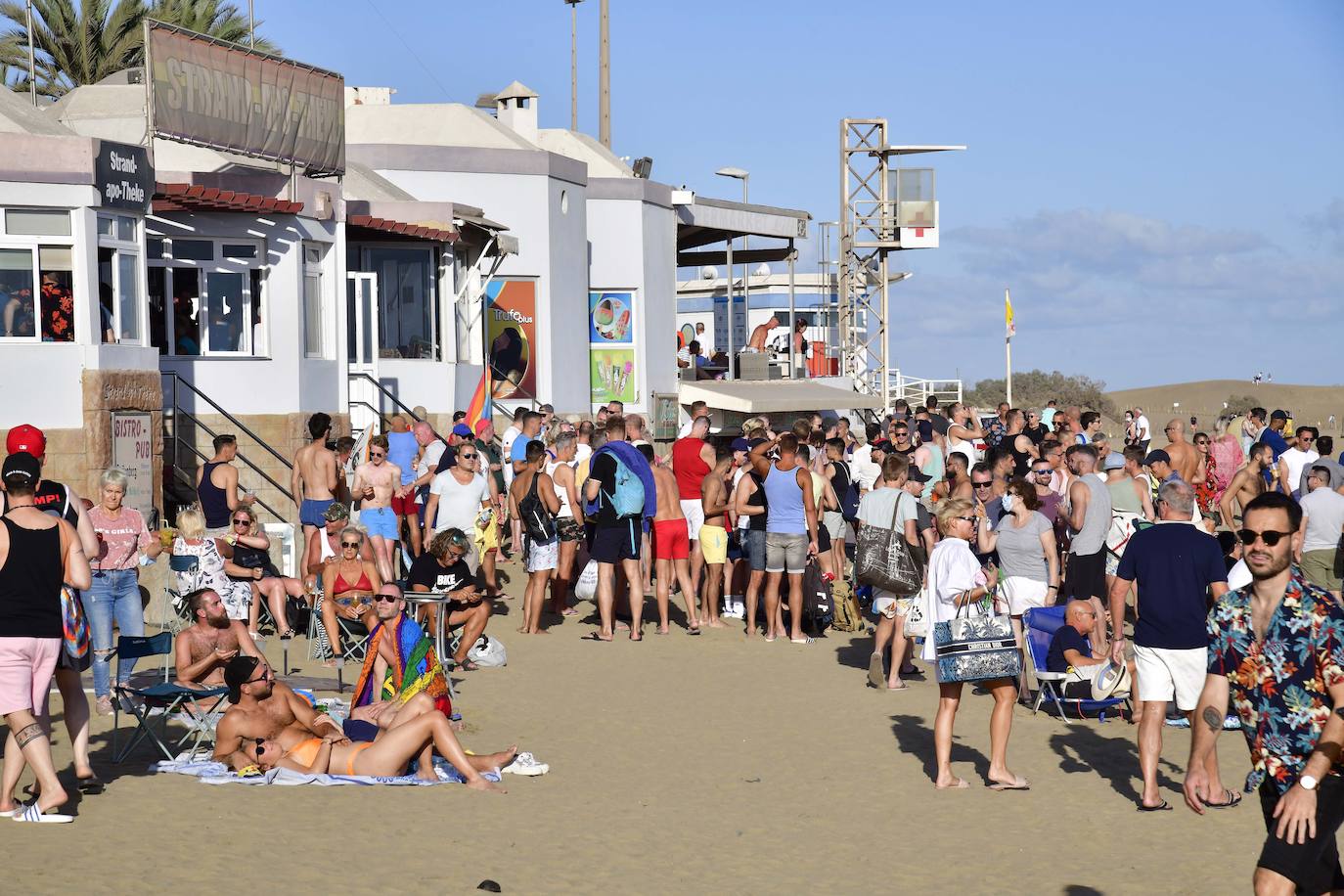 Fotos: Los turistas disfrutan del sur de Gran Canaria