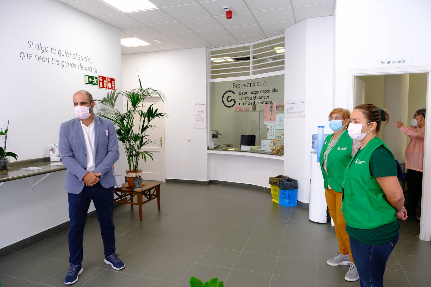 Fotos: La Asociación Española Contra el Cáncer inaugura nueva sede en Fuerteventura para dar servicio a más usuarios