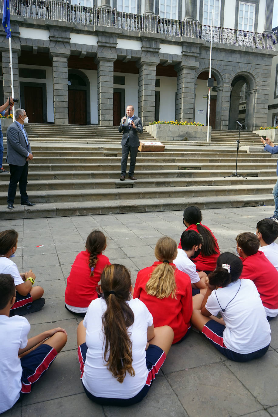 Fotos: Las Palmas GC presenta el proyecto &#039;Juegos de Ayer y Hoy&#039;