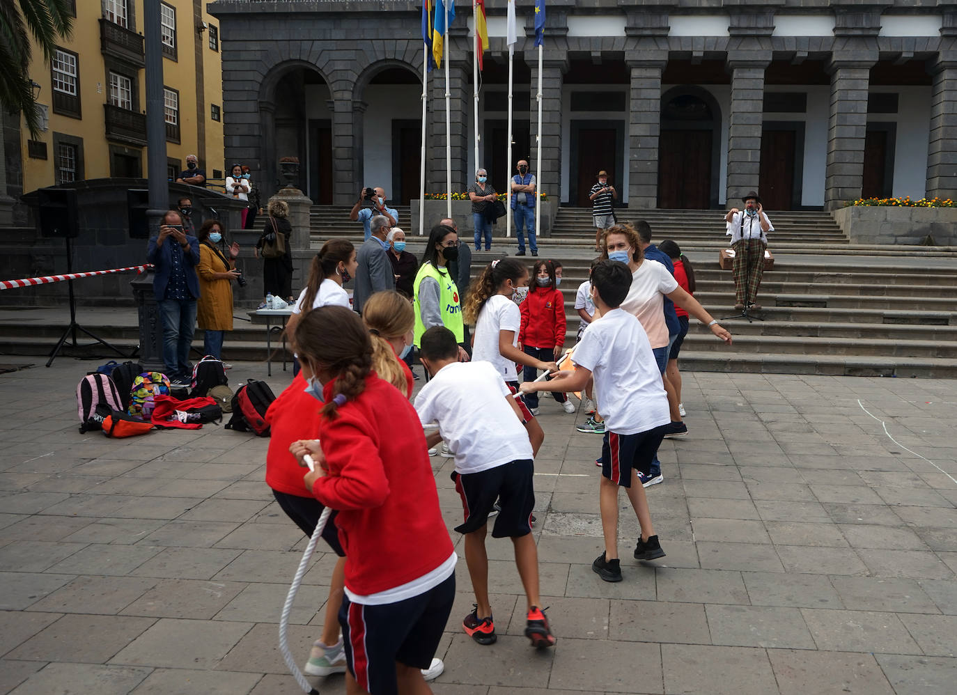 Fotos: Las Palmas GC presenta el proyecto &#039;Juegos de Ayer y Hoy&#039;