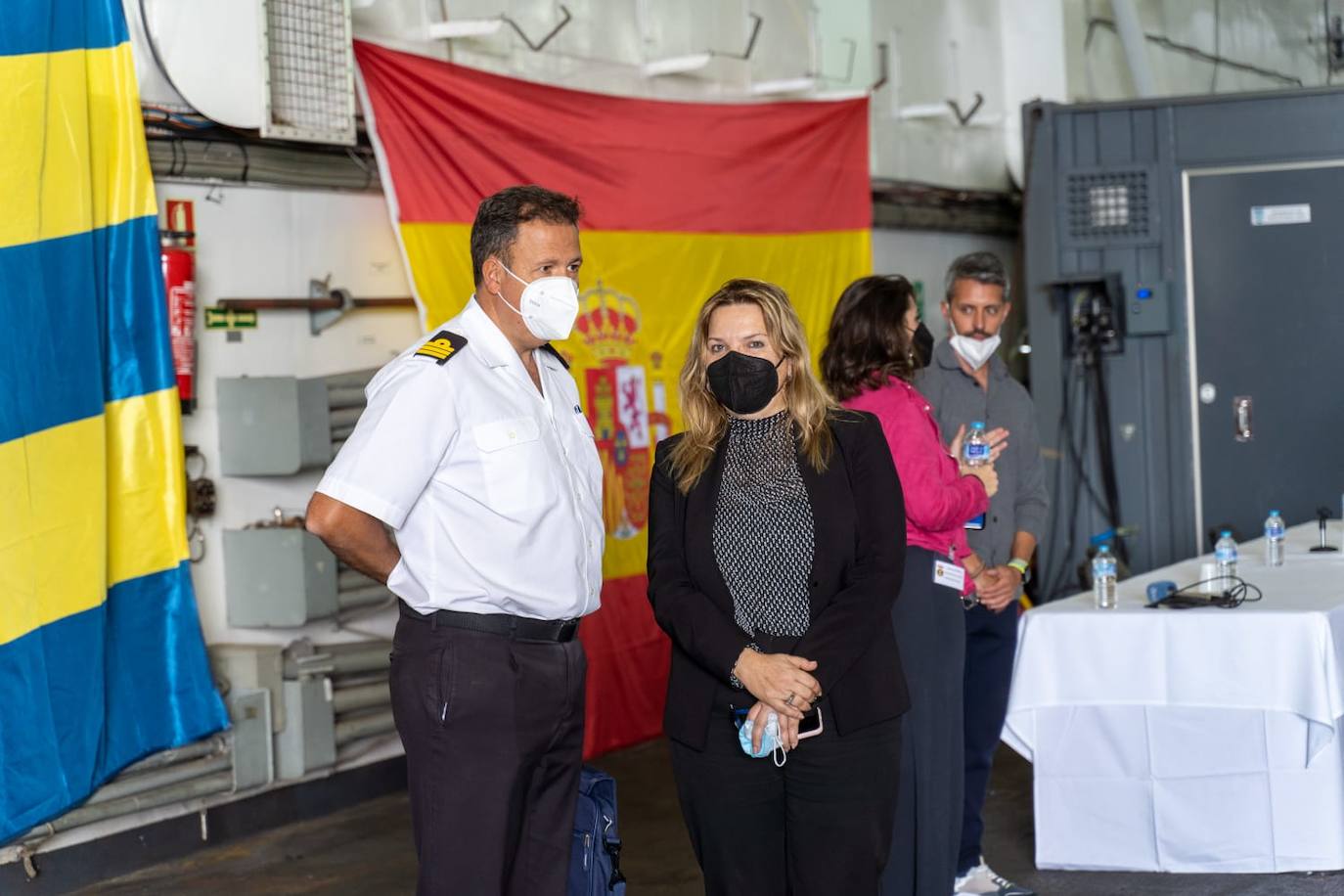 Fotos: Llegada del Buque de Asalto Anfibio «Castilla» a La Palma