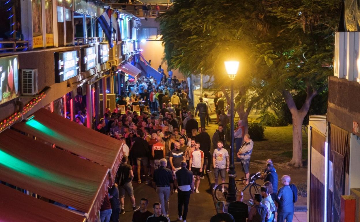 Vista de los locales del Yumbo estos días. 