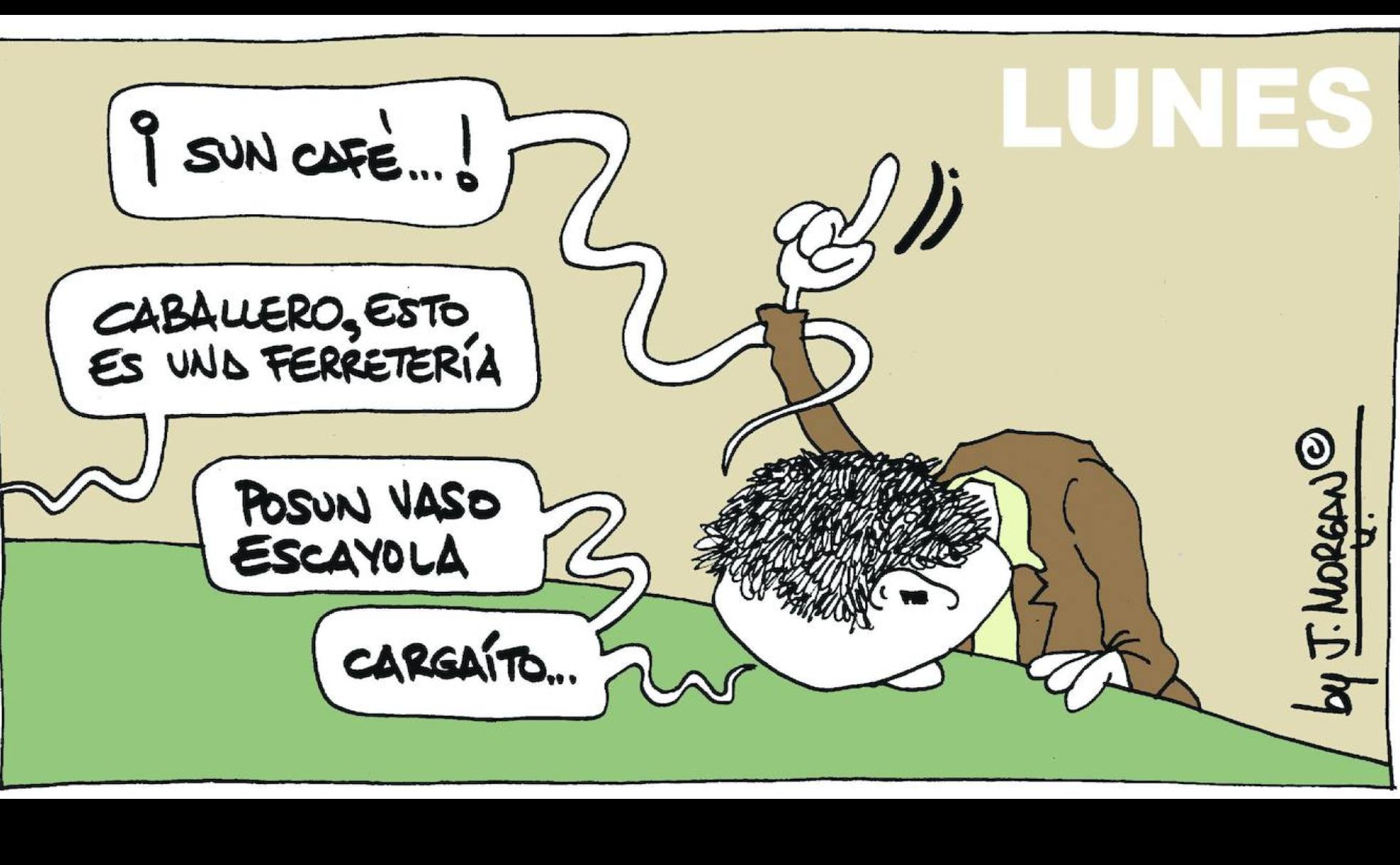 El humor de Morgan de este lunes, 15 de noviembre