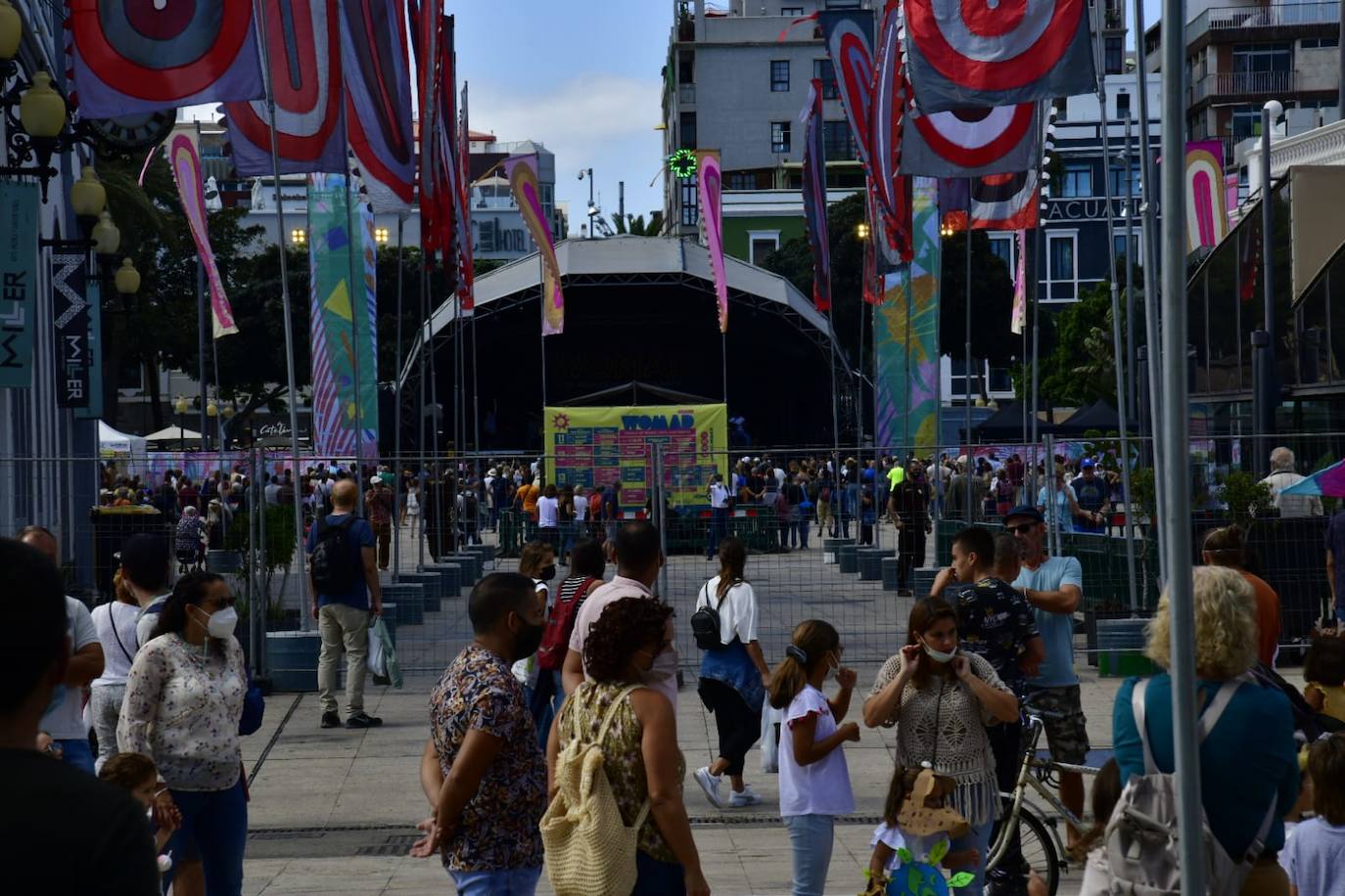 Fotos: La capital grancanaria se despide del Womad 2021