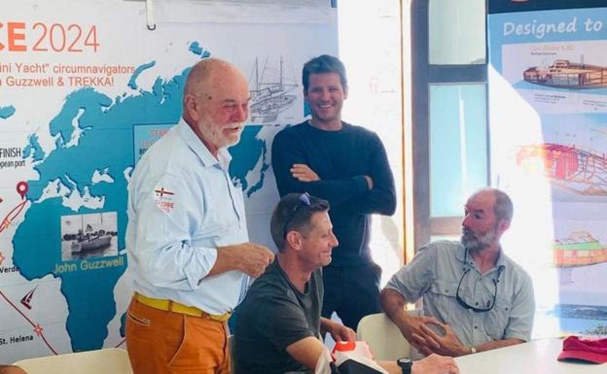 Presentación en Marina Rubicón en Playa Blanca este lunes pasado. 