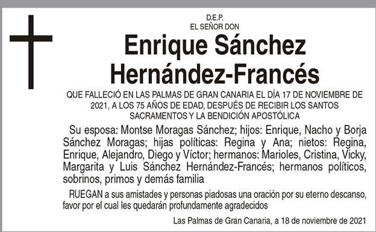 Enrique Sánchez Hernández-Francés