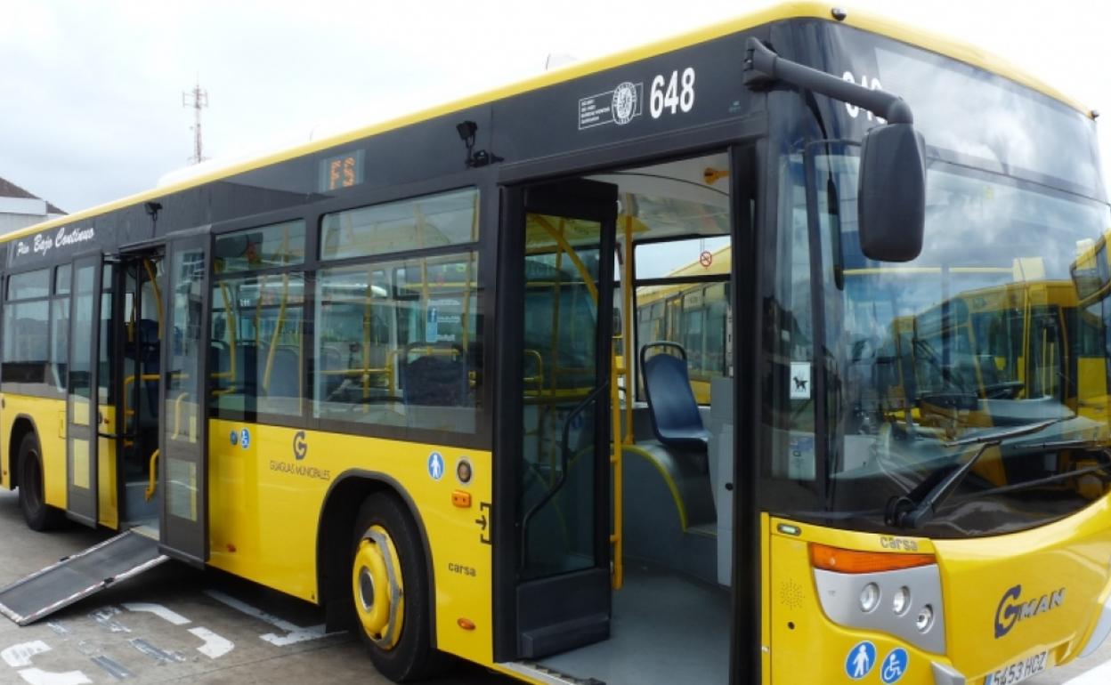 Estas son líneas de guaguas afectadas por Rally Islas Canarias