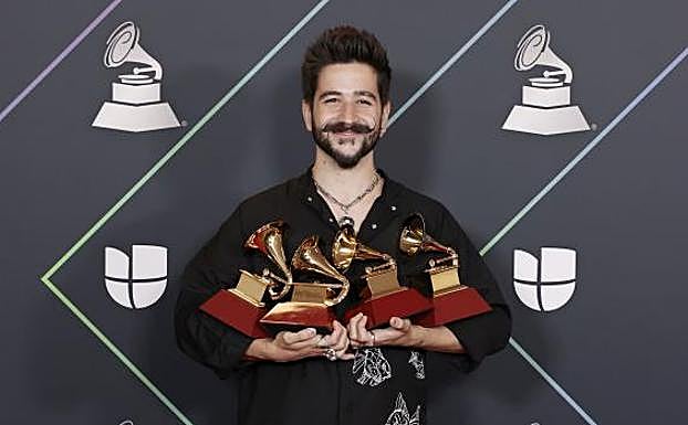 Camilo, con cuatro Grammy Latinos, el gran triunfador de la noche. 