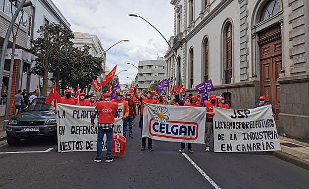Los trabajadores llevan meses de reivindicación por la empresa. 
