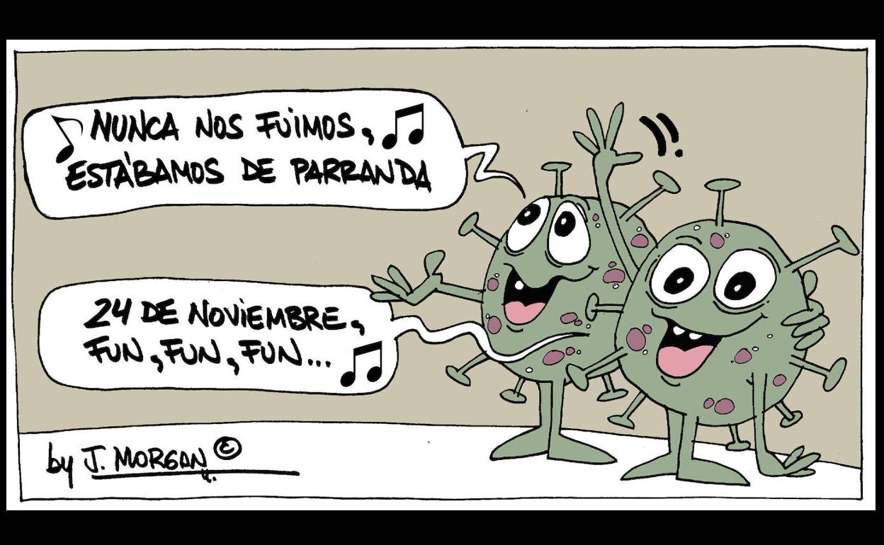 El humor de Morgan de este miércoles 24 de noviembre