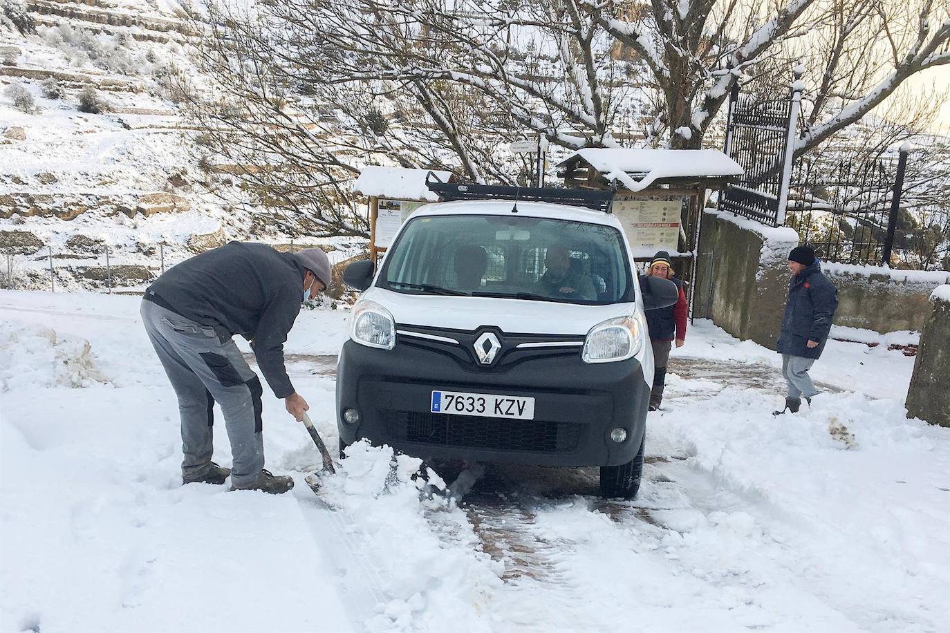 Fotos: Alerta por nieve y lluvia en la península