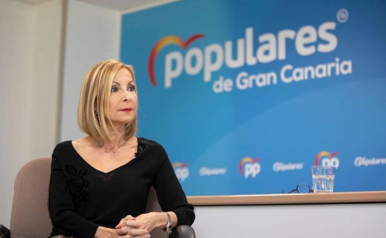 Australia Navarro anuncia su dimisión al frente del PP canario