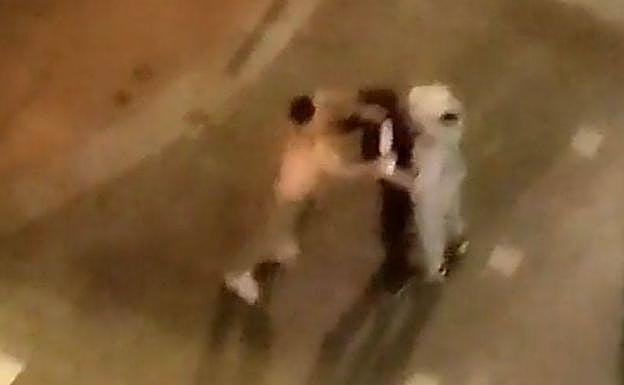 Imágenes difundidas por los vecinos de la zona. 