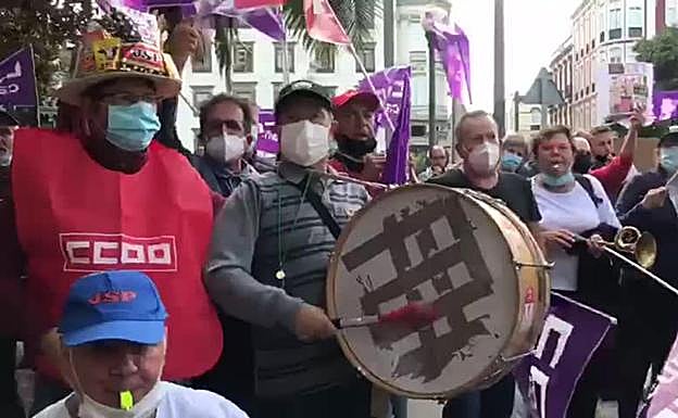 Los trabajadores de JSP se manifiestan contra un ERE «bestial»