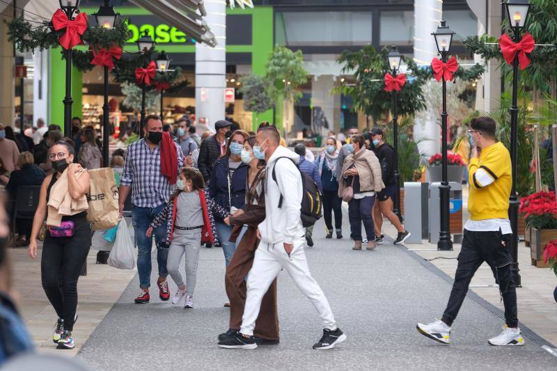 Fotos: Puente de compras navideñas en la capital grancanaria