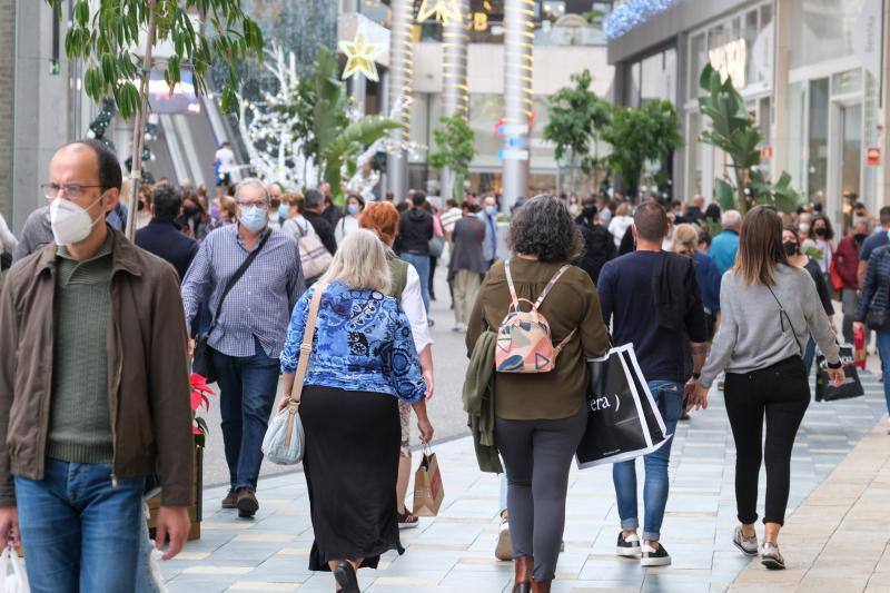 Fotos: Puente de compras navideñas en la capital grancanaria