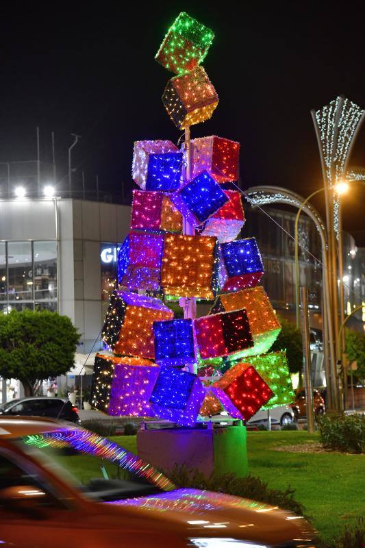 Fotos: La Navidad brilla en la capital grancanaria