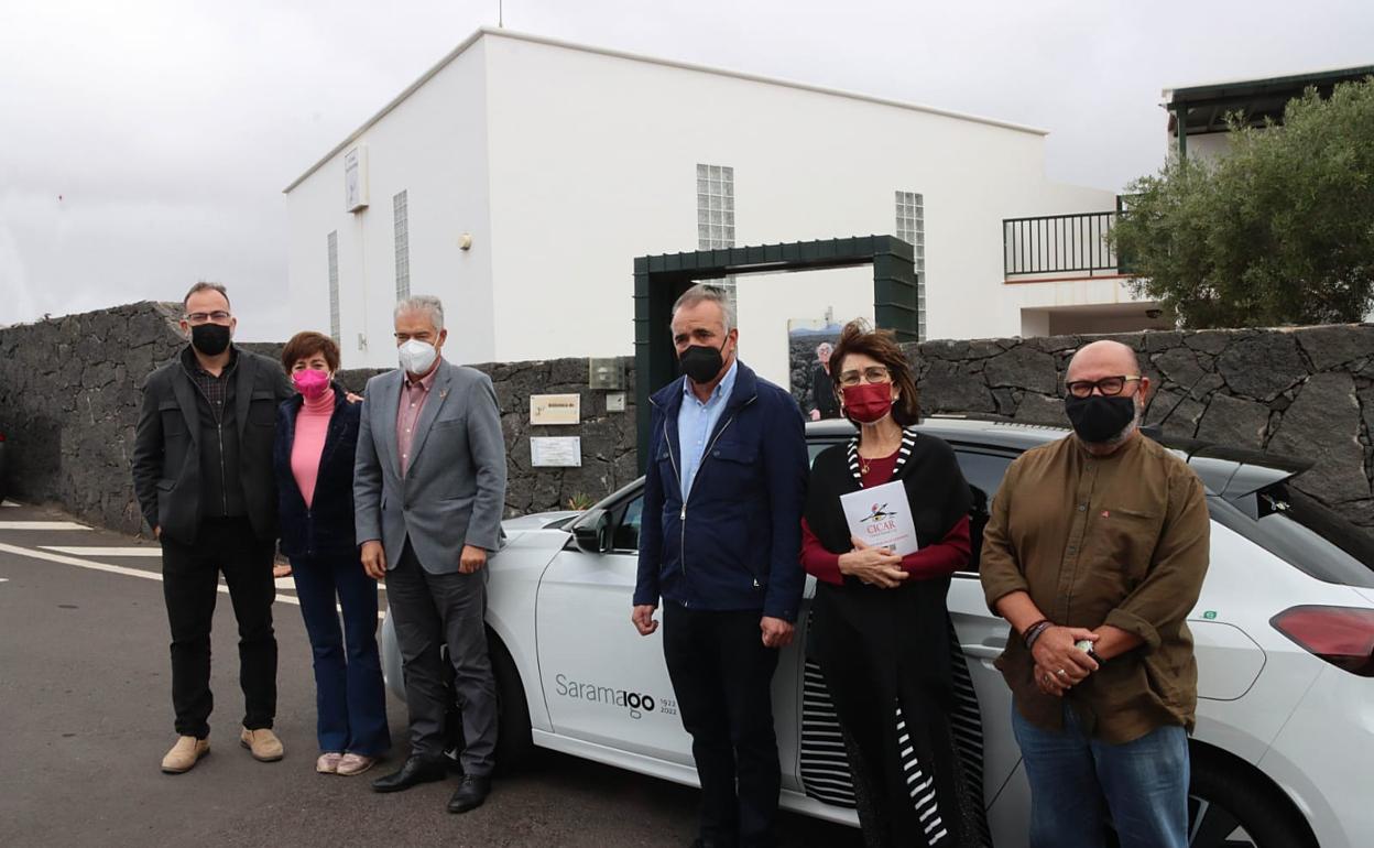 Firmantes del acuerdo. 