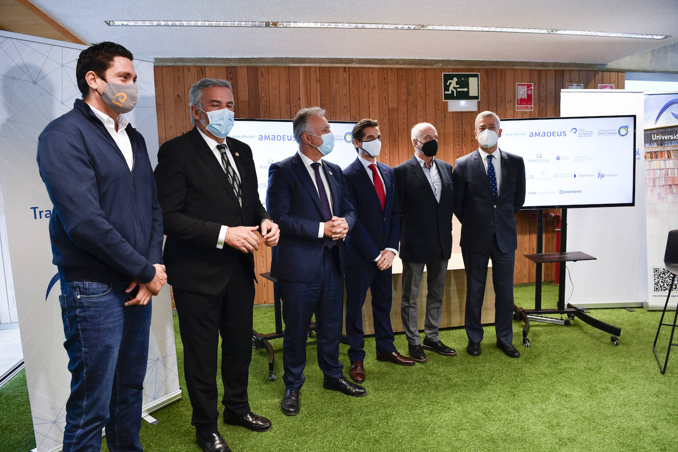 Fotos: Inauguración del primer espacio formativo del Travel Tech School de Amadeus en la ULPGC