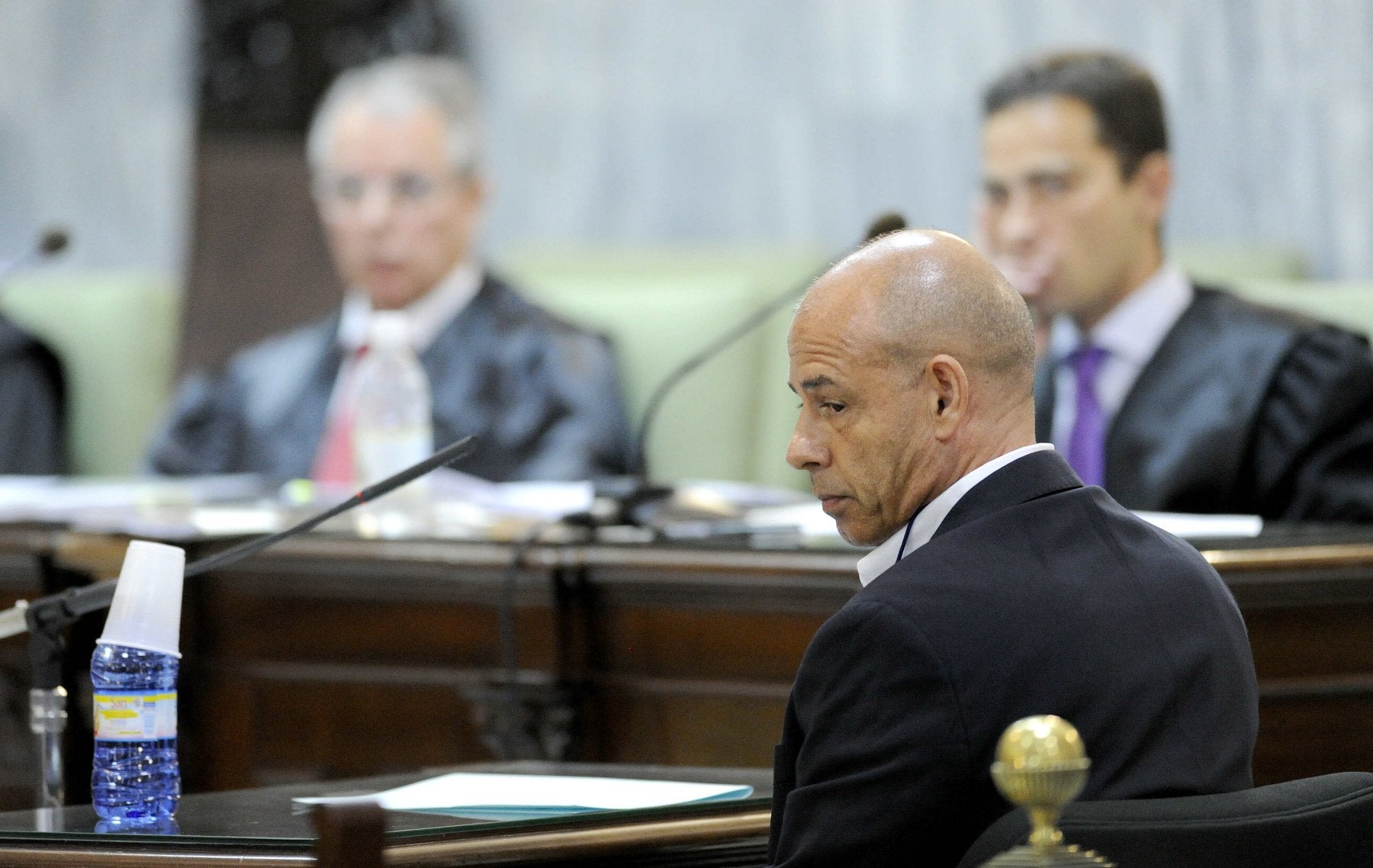Fernando Torres Baena, durante una de las sesiones de su juicio. 