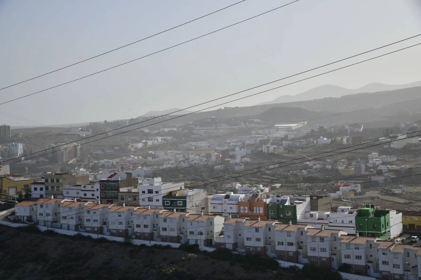 Fotos: La calima cubre Gran Canaria