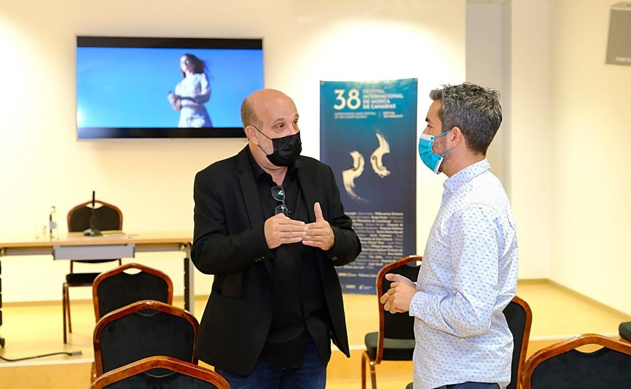 Jorge Perdigón y Rayco León. 