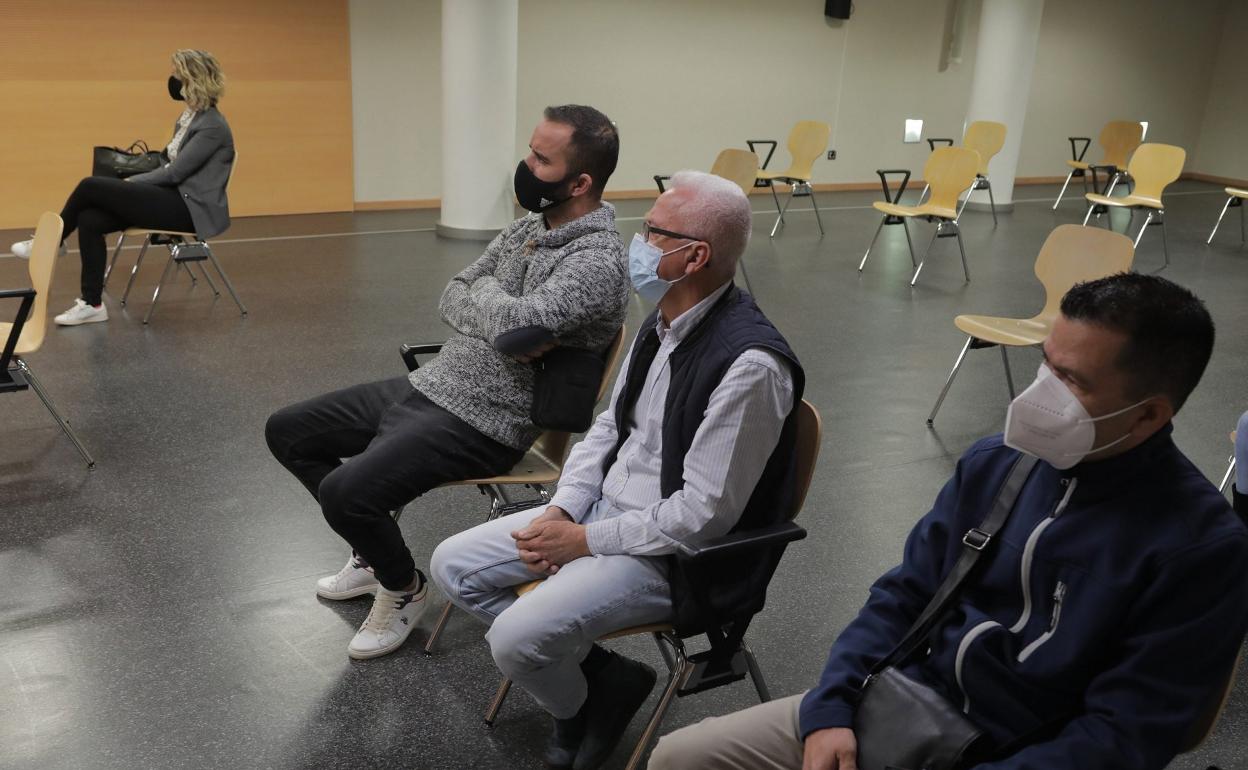 Acusados en la vista seguida por la Audiencia Provincial en Arrecife. 